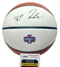 Sonia Citron & Lauren Betts Signed Washington Mystics Basketball Auto JSA COA