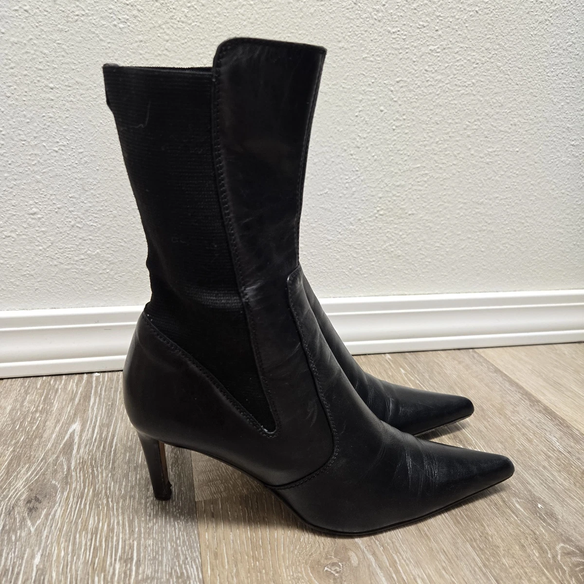 Yves Saint Laurent Leather Boots for Women for sale | eBay
