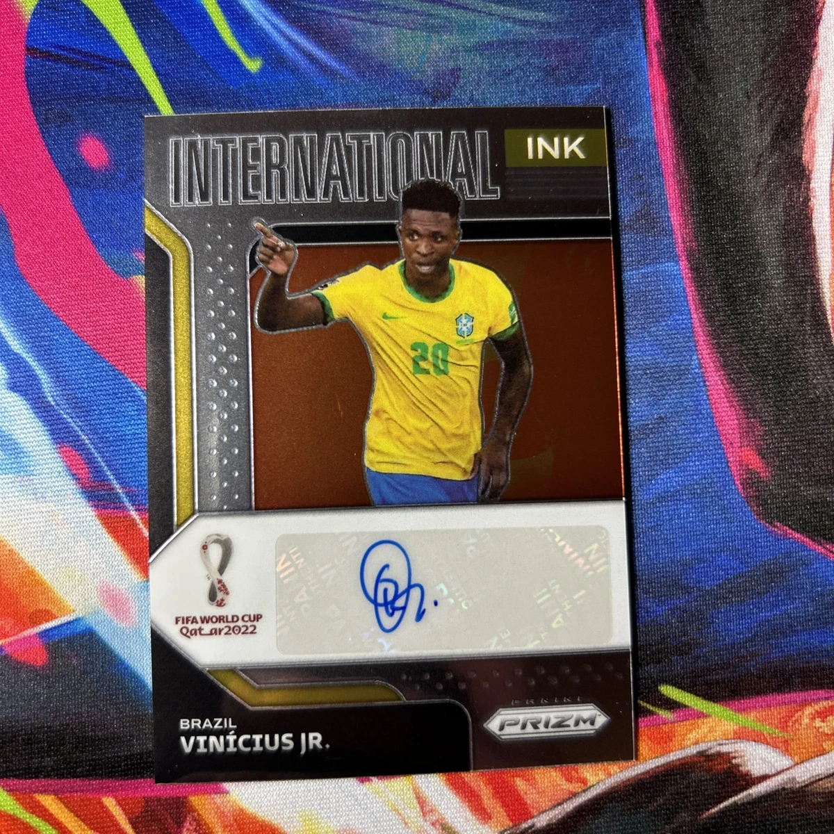 FIFA World Cup Soccer Brazil Autographed Sports Trading Cards