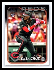 💥 2024 Topps Series 1 - [REDS ] #141 - Elly De La Cruz Rookie RC