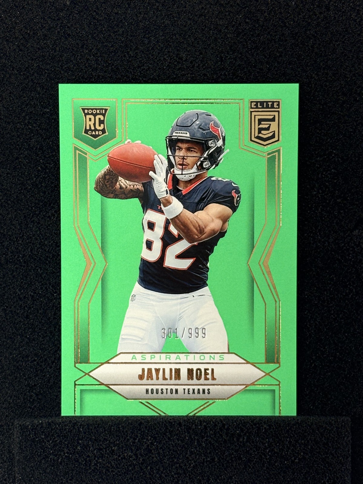 2025 Panini Donruss Elite - Rookies Jaylin Noel #135 Aspirations Lime Green /999
