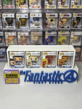 Funko Bitty Pop! Custom Case - Fantastic Four With Mini SDCC Label (case only)