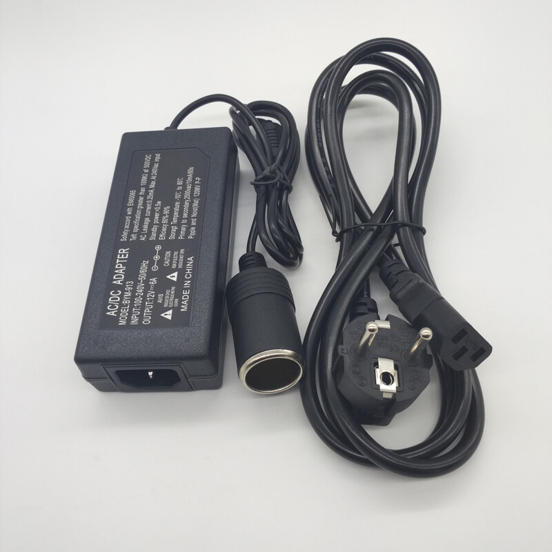 NEW AC 100240V to DC 12V 6A 72W Power Supply Adapter transformer