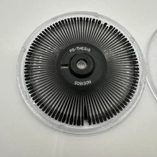 PS Thesis Typewriter Print Wheel R051805 w/Case  Sears 53051 53061