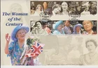 Unaddressed Isle of Man FDC Day Cover 2000 Queen Mother Woman of Century SET