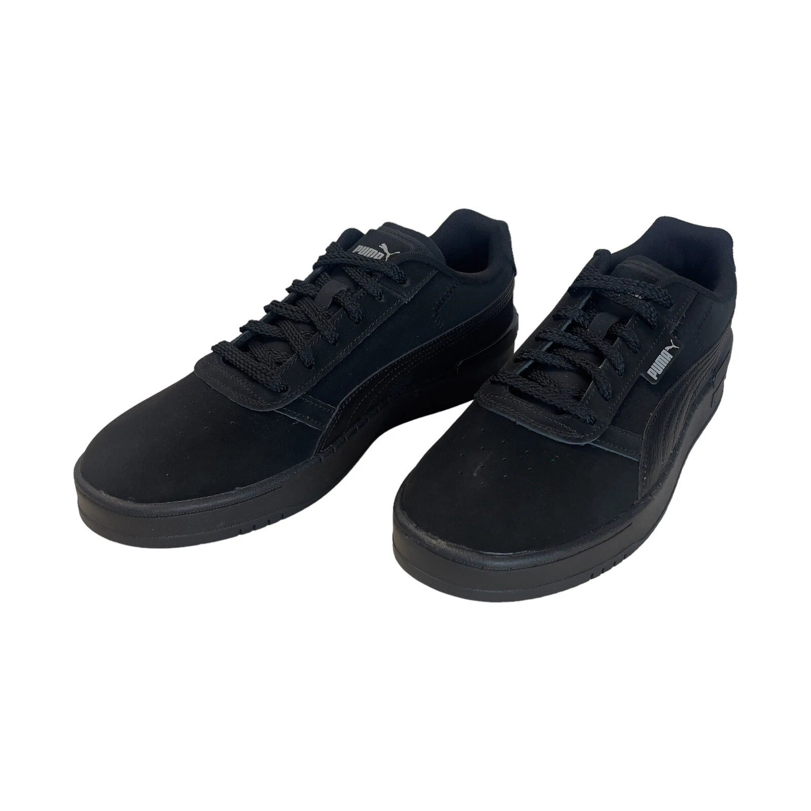 Puma Mens Clasico Buck Black Casual Shoes Sneakers Size 10M, 13M