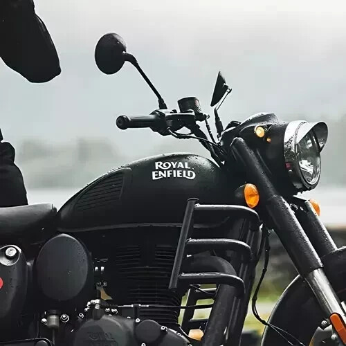 RE Black Airfly Engine Guard fit for classic RE 350, new bullet 350