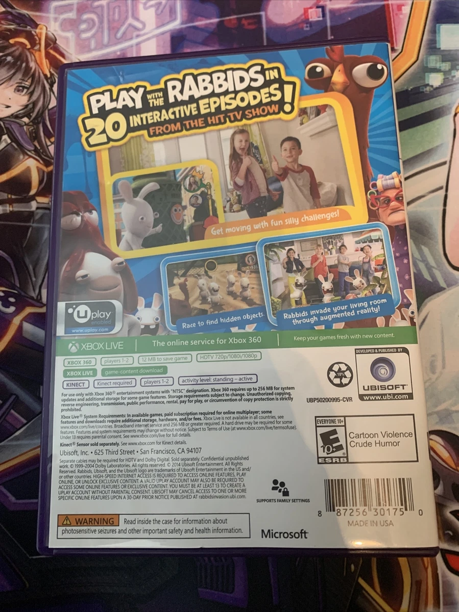 Rabbids Invasion: The Interactive TV Show Xbox 360 - Compra jogos online na