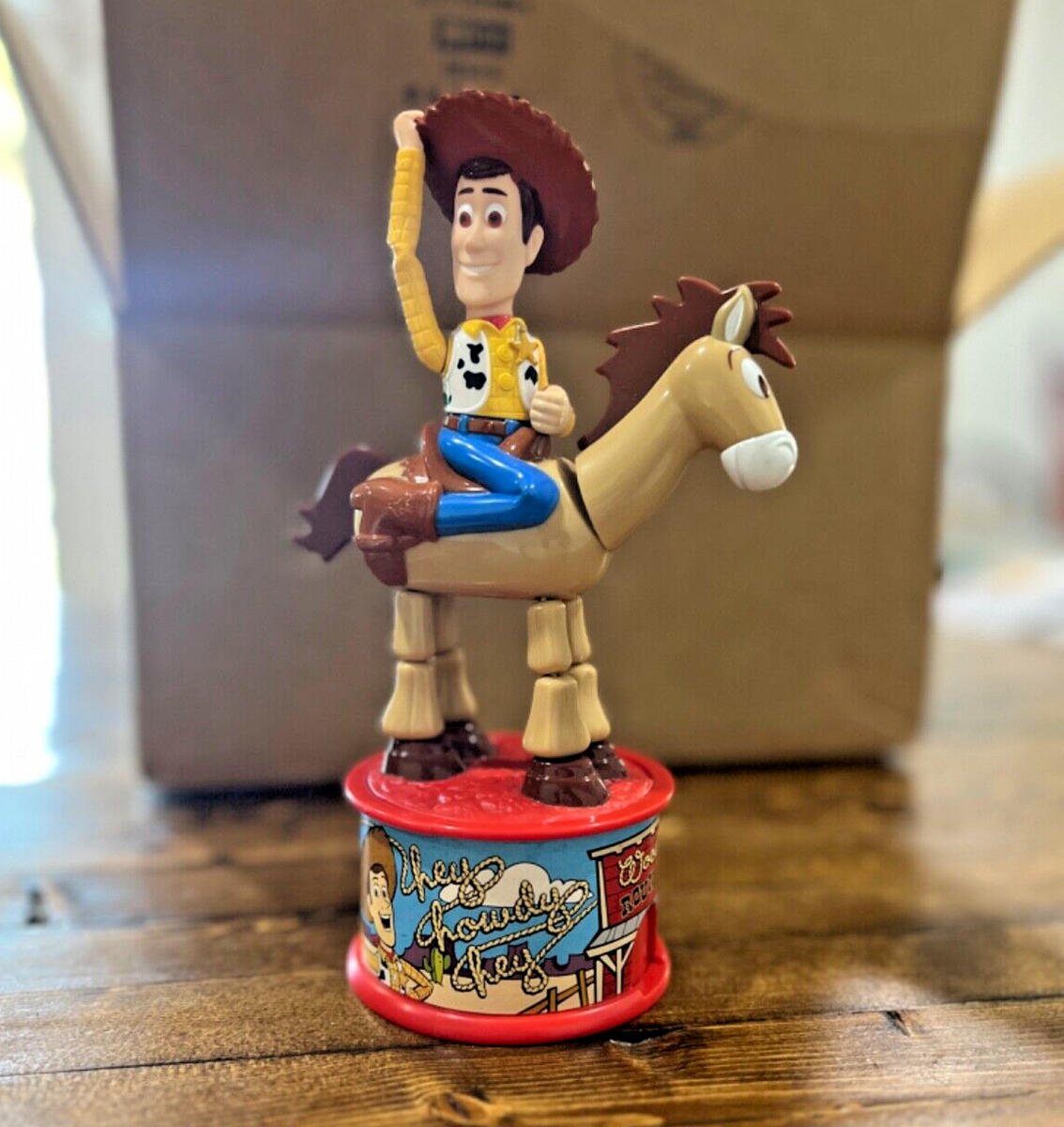 Vintage Disney Pixar Toy Story 2 Woody McDonald's Happy Meal Toy
