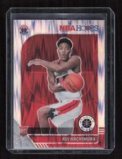 2019-20 Panini NBA Hoops Premium #206 Rui Hachimura RC Image Variation Flash