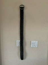 Kohls Black Woven Belt Size S NWT List 24 
