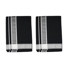 Multicolor Cotton Men's Color Dhoti Combo Pack of 2, Free Size Size: 2.0 Mtrs 