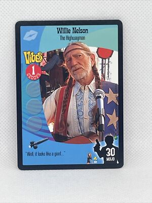 WILLIE NELSON THE HIGHWAYMAN AUSTIN POWERS CCG CARD 420 ON THE