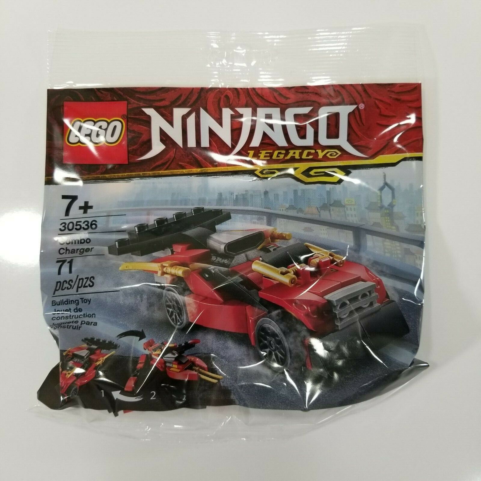 LEGO Ninjago Legacy 30536 Combo Charger Polybag SEALED NEW 71pcs + Free Shipping