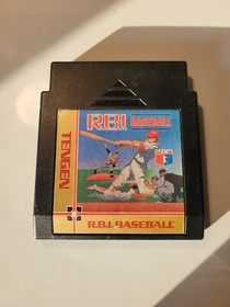 Nintendo Entertainment System NES Tengen RBI Baseball Cartridge Only- Authentic