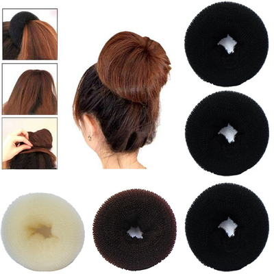 Bun Mesh Hair Shaper Styler Donut Former Ring Bun Maker Size 10 5