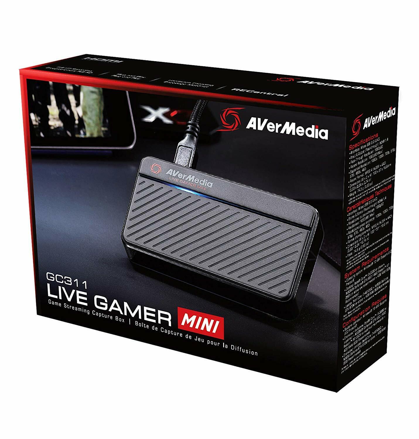 AVerMedia GC311 Live Gamer MINI (LGM) Full HD 1080P Video Recording Game  Capture