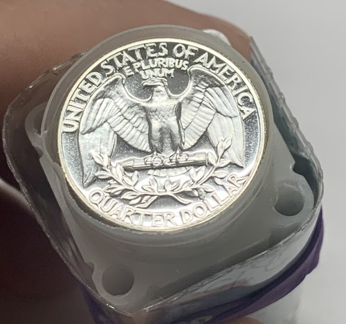 1963 Proof Washington Silber Viertel EDELSTEIN Rolle-40 Münzen - Bild 2 von 4