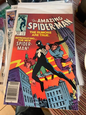 THE AMAZING SPIDER-MAN #252 5/84 1st App Black Suit Key Issue