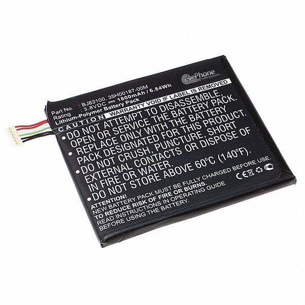 Polarcell Akku Li-Polymer Htc Ersetzt 35H00187-00M / 35H00187-01M 1950Mah Accu-image