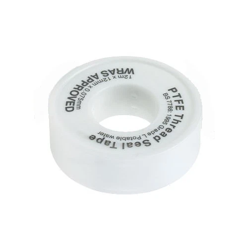 PTFE Tape 12mm x 12m Plumbing Thread Sealing Joint Tapes 1-100 Rolls