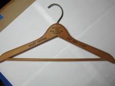 Morrison Hotel Boston Oyster House Chicago Vintage wood advertising hanger 3