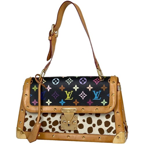 2p Louis Vuitton Murakami LV x TM Multicolor Pink Hello Kitty Bag
