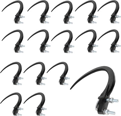 9'' Hay Accumulator Grapple Hook Kit   16 Pack with U-Bolts, Nuts & Washers