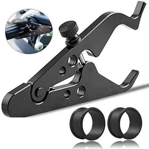 Motorcycle Cruise Control CNC Throttle Lock Assist Retainer Grip Aluminum AU - Picture 5 of 12