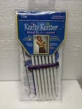 Knifty Knitter Specialty Straw Weaver Loom-Provo Craft, Make Belts, Headbands 