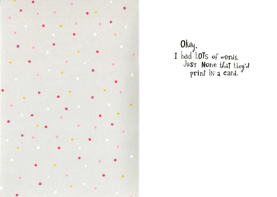 Funny Get Well Soon About Your Cancer Curse Word Cat Consoles Hallmark Card - Image 2 of 3