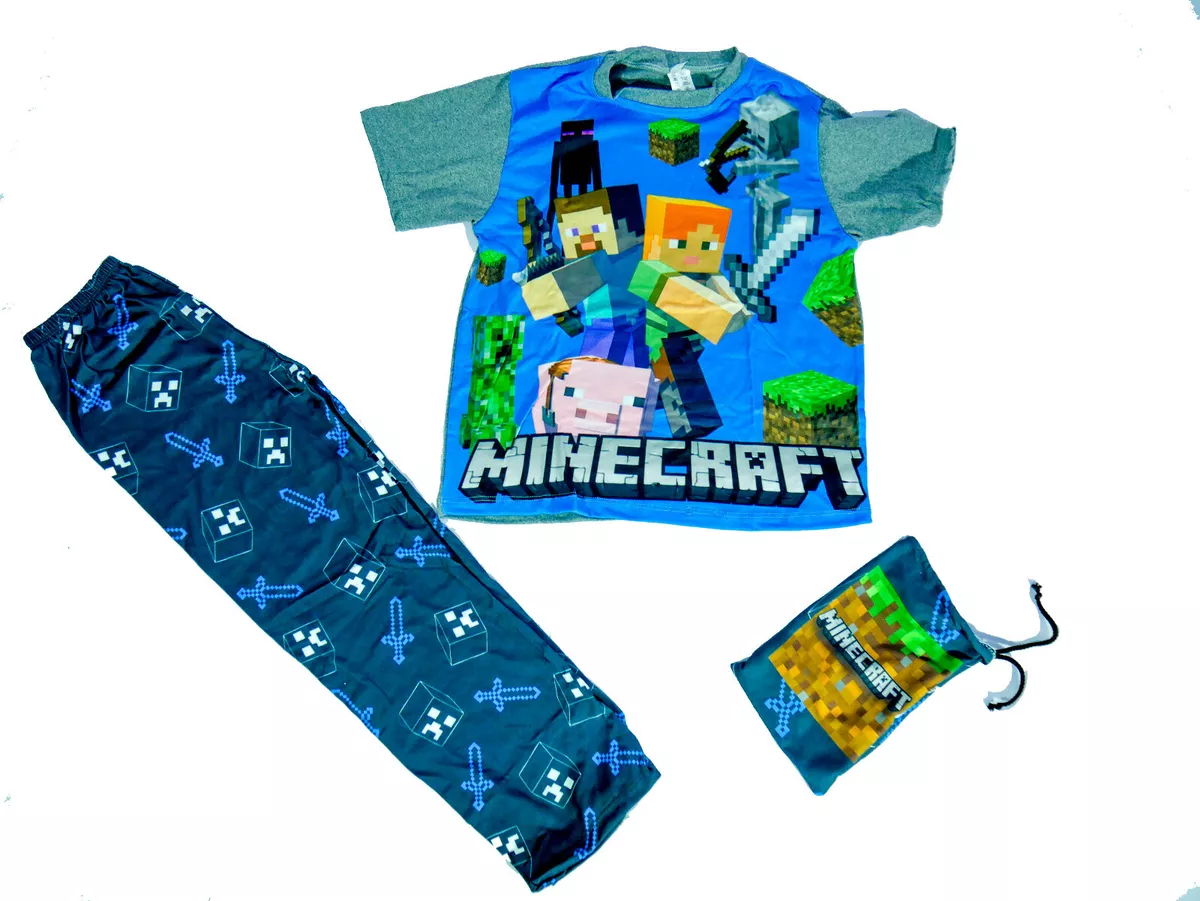 Sostener envidia rastro Pijama Minecraft - Kids / Niños | eBay