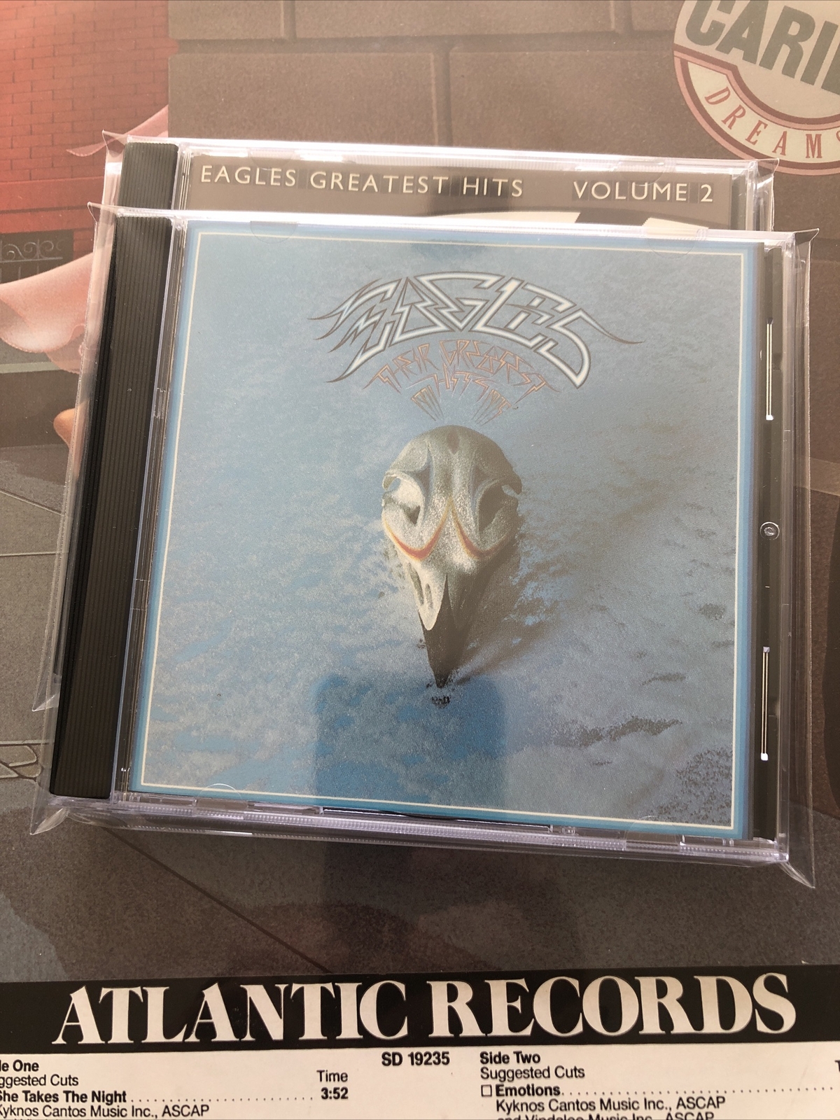 Sealed New Eagles Greatest Hits Volume 1 & 2 Asylum