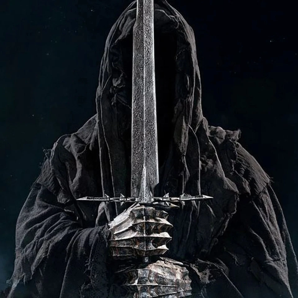 Ringwraith Sword Replica With Leather Sheath, The Lord Of The Ring Best Birthday - image 2 of 4