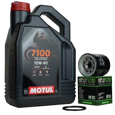 Ölwechselset Öl Ölfilter Motul 7100 10w40 Für: Kawasaki Z900 / RS ab 2017 ZR900