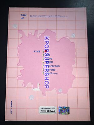 Apink 6th Mini Album Pink Up A Ver Autographed Signed CD Promo