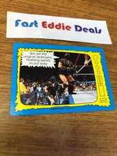 1987 TOPPS WRESTLING WWE WWF DEMOLITION AX AND SMASH SUPERSTAR CARD 71 EXCELLENT