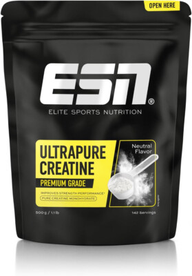 ESN Creatin Monohydrat Pulver 100% Creatine Ultrapure 500g Kreatin
