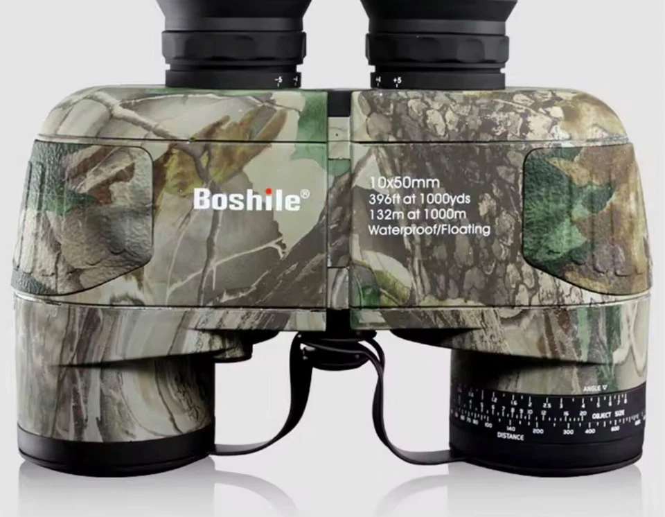 BOSHILE Binoculars 10x50 Forrest Camouflage Range Direction Finding Weatherproof - Image 3 of 4