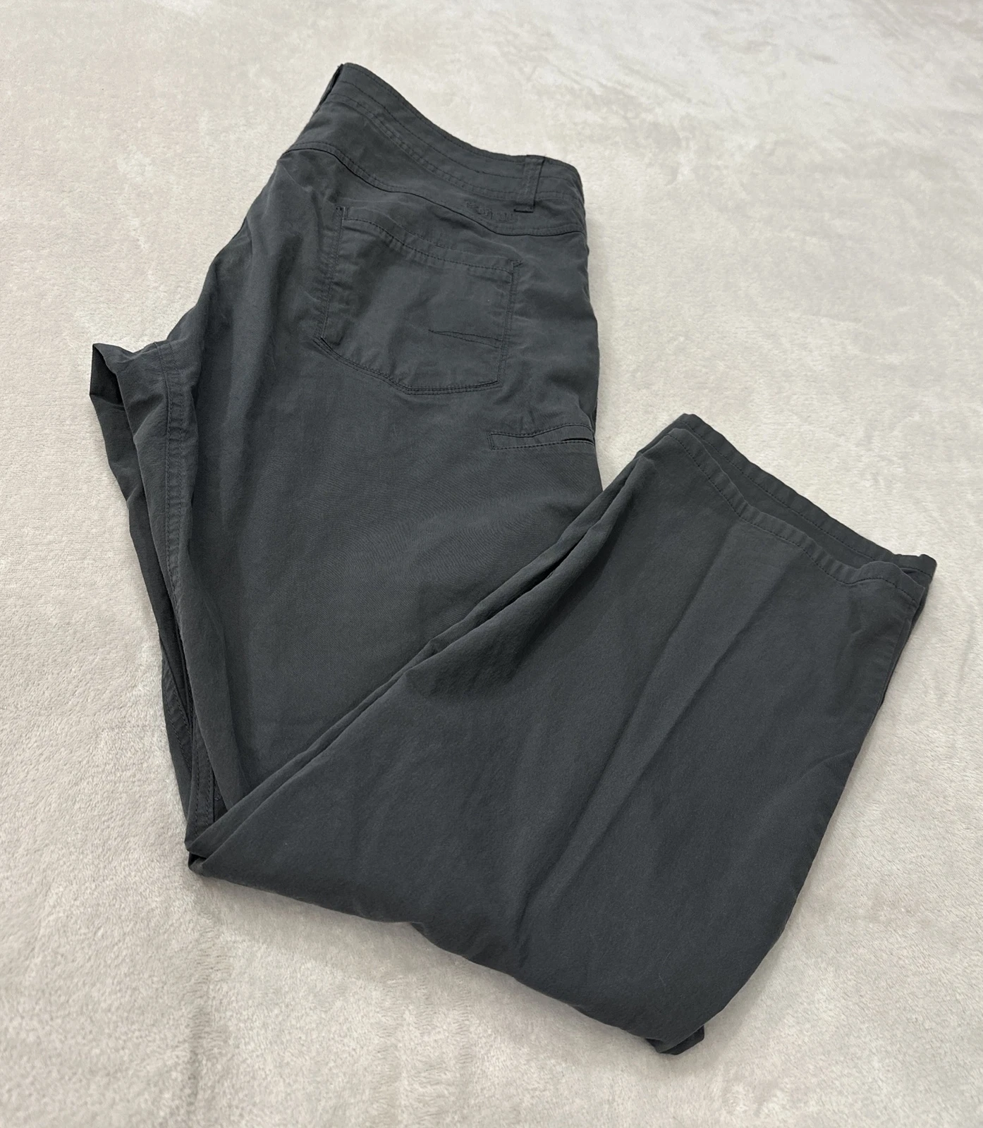 KUHL PATENT PENDING GRAY MENS PANTS SIZE 38/32