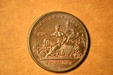 1833 Hard Times Token- Robinson's Jones & Co.- Low 76, HT-153- Nice Red/Br BU