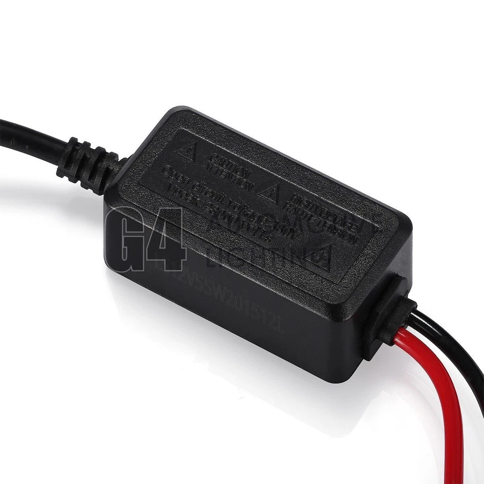 2x XENON HID Ballast 12V DC 35W Digital Conversion Kit Replacement 9005 9145 H10 - Image 4 of 4