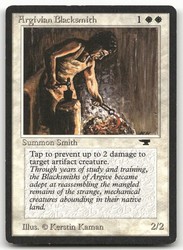 Argivian Blacksmith - Antiquities - Magic: The Gathering