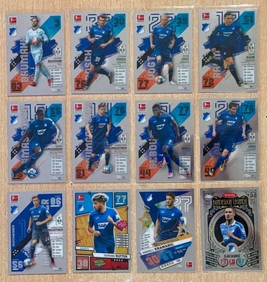 Topps Match Attax Chrome Bundesliga 21/22 - TSG 1899 Hoffenheim Full Team Set
