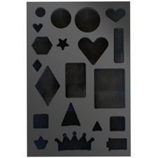 20-in-1 Graphite Ingot Mold for Metal Melting and Casting - Ideal for Gold, S...