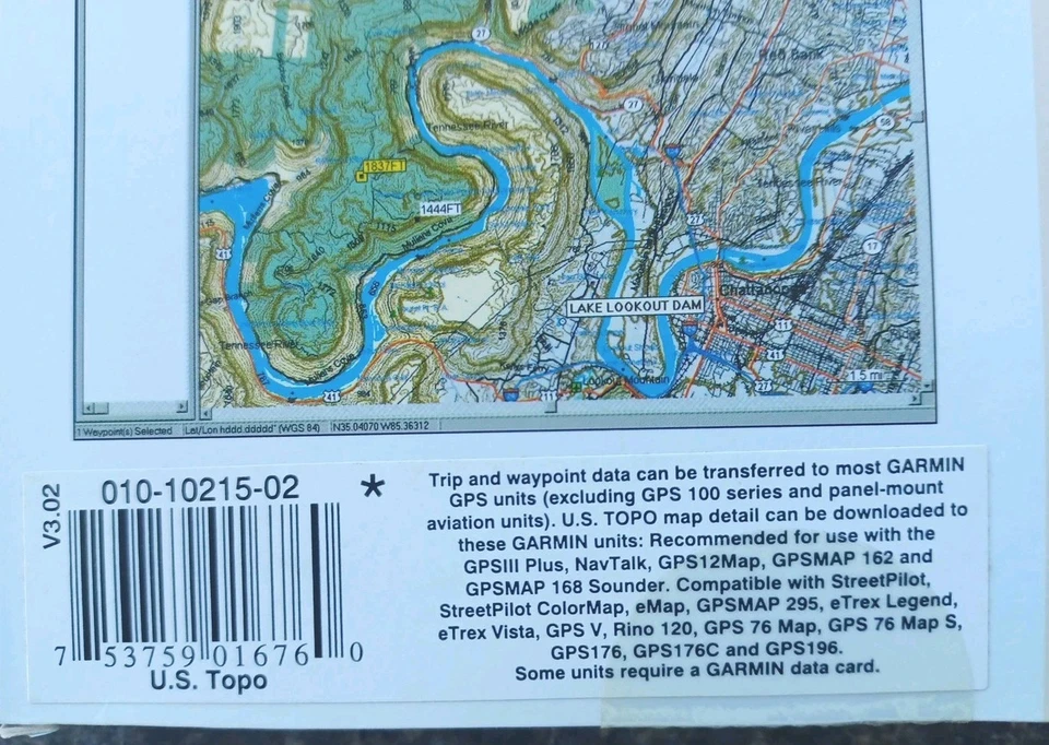 Garmin MapSource USA Topo CD-ROM Trip & Waypoint Management 010-10215-02 NEW - Image 4 of 4