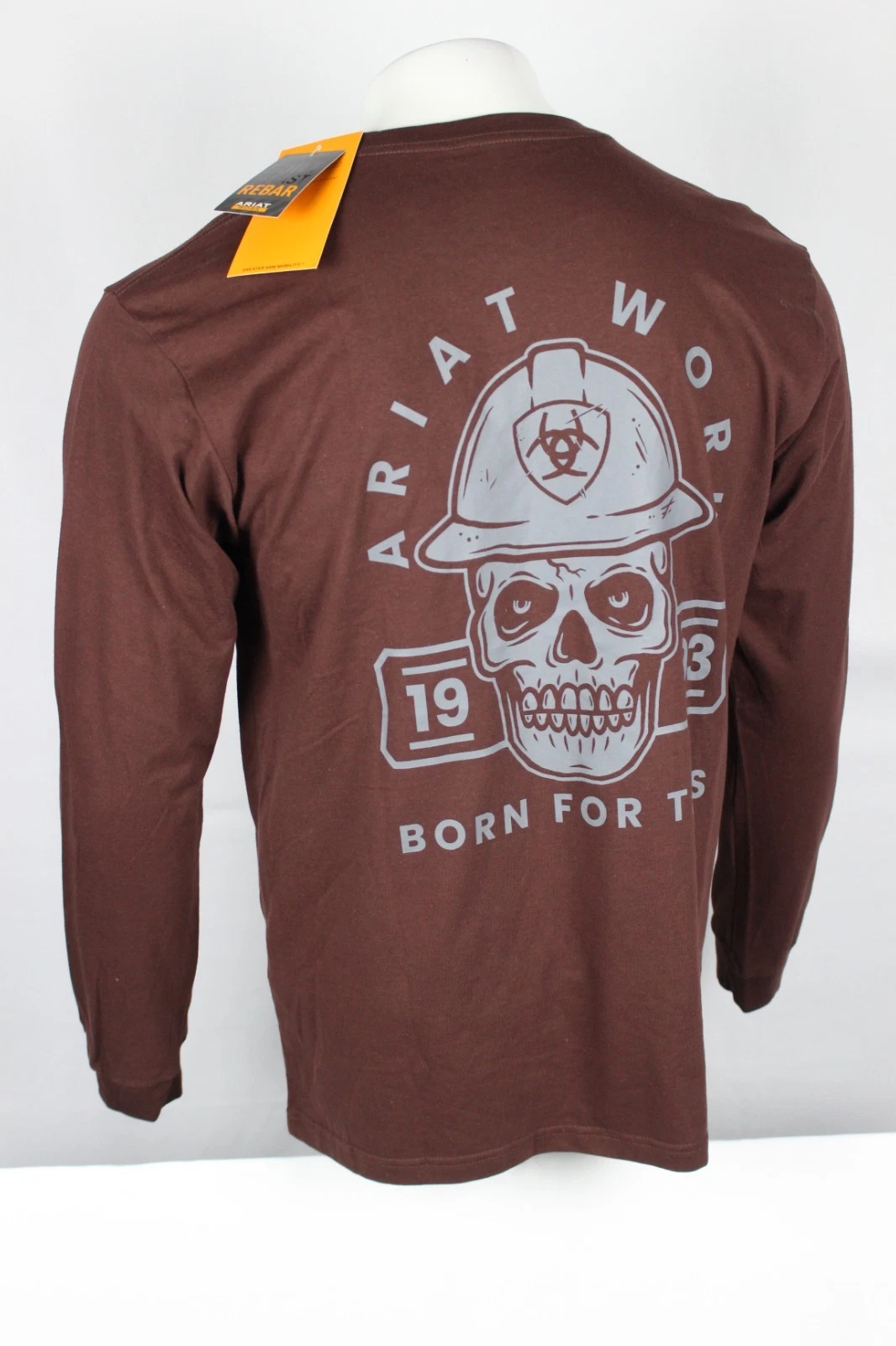 Ariat Men's Rebar Cotton Strong Hardhead Pocket T Shirt Long Sleeve Bitter Choco
Opens in a new wind