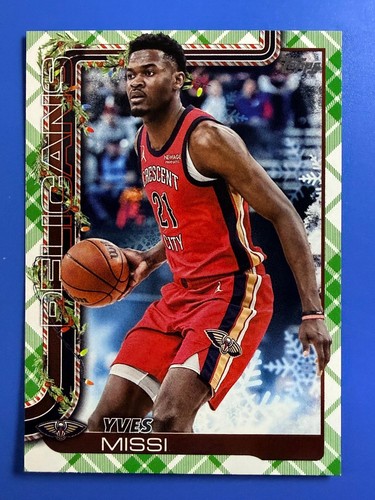 Yves Missi – 2025-26 Topps Holiday Basketball · Base Cards #H153 Yves Missi