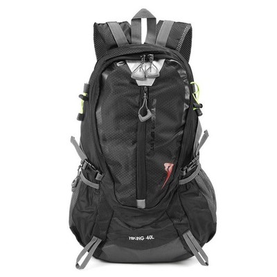 Lightweight Backpack 40L Day Hiking Camping Cycling - Royal Blue