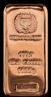 1 Kilo-Copper Germania Mint Bar 1000 grams w/OMP Black Box-Holographic Serial #